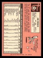 1969 Topps #199 Jim French Near Mint  ID: 495175