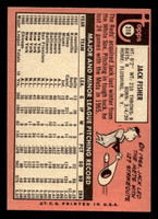 1969 Topps #318 Jack Fisher Near Mint+ 