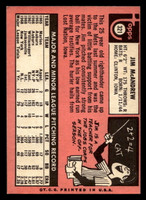 1969 Topps #321 Jim McAndrew Ex-Mint RC Rookie Miscut 