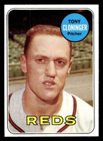 1969 Topps #492 Tony Cloninger Near Mint  ID: 495657