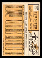 1963 Topps #135 Richie Ashburn Very Good  ID: 496021