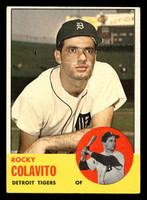 1963 Topps #240 Rocky Colavito Excellent+  ID: 496034