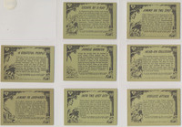 1968 A & BC England Superman in the Jungle  Lot of 10/66 and 3/16 die-cuts  #*sku36721