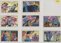 1968 A & BC England Superman in the Jungle  Lot of 10/66 and 3/16 die-cuts  #*sku36721