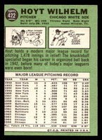 1967 Topps #422 Hoyt Wilhelm Near Mint Miscut 