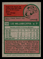 1975 Topps Mini #105 Buzz Capra Excellent+ 