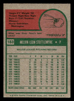 1975 Topps Mini #183 Mel Stottlemyre Excellent+ 