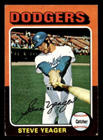 1975 Topps Mini #376 Steve Yeager Very Good 