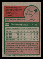 1975 Topps Mini #558 Dave Roberts Ex-Mint 
