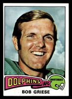 1975 Topps #100 Bob Griese Ex-Mint 