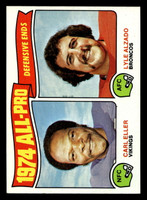 1975 Topps #216 Carl Eller/Lyle Alzado All-Pro Ends Near Mint  ID: 497374