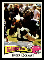 1975 Topps #227 Spider Lockhart Very Good 