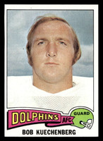 1975 Topps #262 Bob Kuechenberg Near Mint 