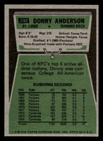 1975 Topps #292 Donny Anderson Near Mint  ID: 497611