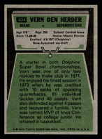 1975 Topps #404 Vern Den Herder Ex-Mint 