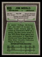 1975 Topps #408 Jim Merlo Near Mint  ID: 498011