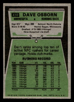 1975 Topps #410 Dave Osborn Ex-Mint  ID: 498020