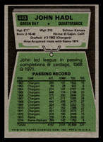 1975 Topps #443 John Hadl Near Mint  ID: 498142