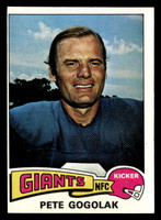 1975 Topps #449 Pete Gogolak Ex-Mint  ID: 498167