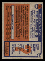 1976 Topps #35 Steve Bartkowski Excellent RC Rookie 