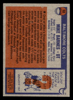 1976 Topps #53 Mike Barnes Ex-Mint 
