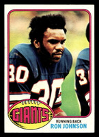 1976 Topps #87 Ron Johnson Ex-Mint  ID: 498747