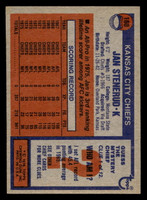 1976 Topps #160 Jan Stenerud Ex-Mint  ID: 498959