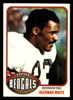 1976 Topps #168 Sherman White Ex-Mint  ID: 498988