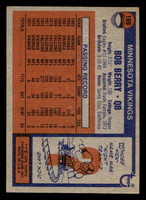 1976 Topps #169 Bob Berry Ex-Mint  ID: 498989