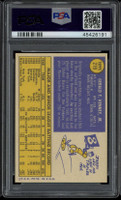 1970 Topps #219 Jerry Kenney Yankees PSA 9 Mint