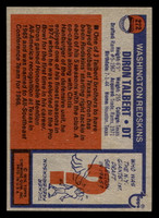 1976 Topps #272 Diron Talbert Ex-Mint  ID: 499400