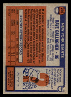 1976 Topps #296 Dave Gallagher Very Good 