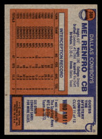 1976 Topps #368 Mel Renfro Near Mint  ID: 499671