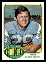 1976 Topps #387 Dennis Partee Ex-Mint  ID: 499723