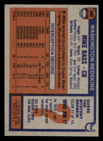 1976 Topps #409 Mike Bass Ex-Mint 