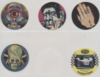 Circ 1970's Dracula Monster Stickers by Monty  Lot of 4  #*sku36887