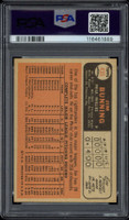 1966 Topps #435 Jim Bunning Phillies PSA 7 Near Mint