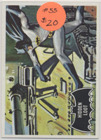 1966 Topps Batman Black Bat (Orange Back)  52/55 EX-MT or Better   #*sku37655