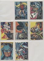1966 Topps Batman Black Bat (Orange Bat)  53/55 Low Grade  #*sku36891