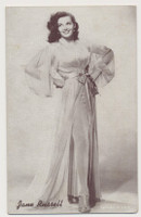 circ 1920's Arcade Vending Machine Exhibit Card  #17F Jane Russell  black back  #*sku36904