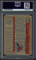 Bill Moose Skowron 1957 Topps #135 Yankees PSA Signed Auto Slab