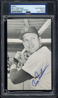Bill Freehan Print Detroit Tigers PSA Signed Auto Slab