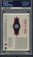 2001 SP Authentic Stars of Japan Game Jersey Ichiro Suzuki PSA 9 Mint RC