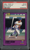 1993 Tomy I.D. #102 Ichiro Suzuki Blue Wave PSA 9 Mint RC Japanese