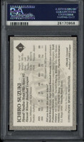 1993 Hawaii Winter League #1 Ichiro Suzuki Hilo Stars PSA 10 Gem Mint RC Minor