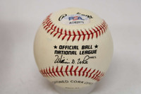 Billy Herman PSA/DNA Authenticated Auto Signed Baseball Cubs