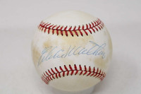 Eddie Mathews PSA/DNA Authenticated Auto Signed Baseball Braves ID: 500655