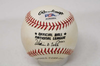 Eddie Mathews PSA/DNA Authenticated Auto Signed Baseball Braves ID: 500656
