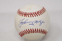 Johnnny Mize PSA/DNA Authenticated Auto Signed Baseball Yankees ID: 500660