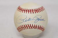 Pete Rose PSA/DNA Authenticated Auto Signed Baseball Cincinnati Reds Giamatti Ball ID: 500672